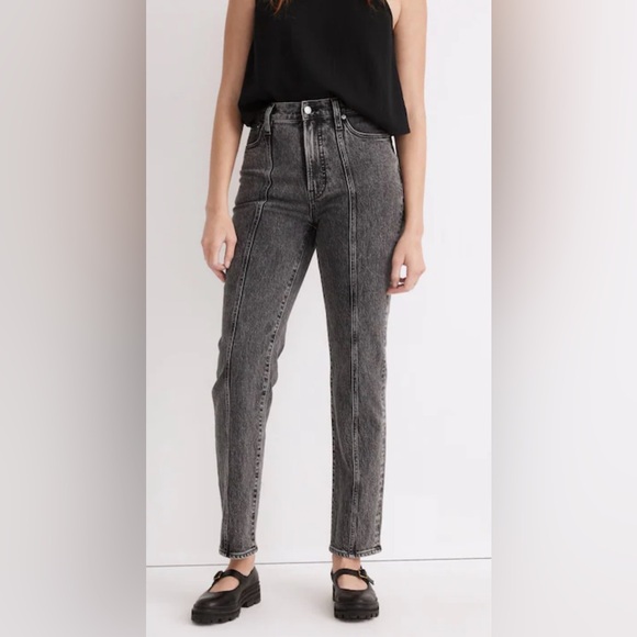 Madewell Denim - Madewell The Perfect Vintage Straight Jean in Meaford Wash: Seamed Edition Sz 26